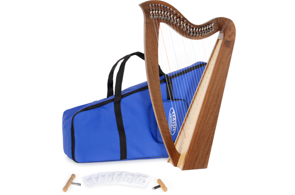 Classic Cantabile H-22 WN Keltische Harfe 22 Saiten image 3