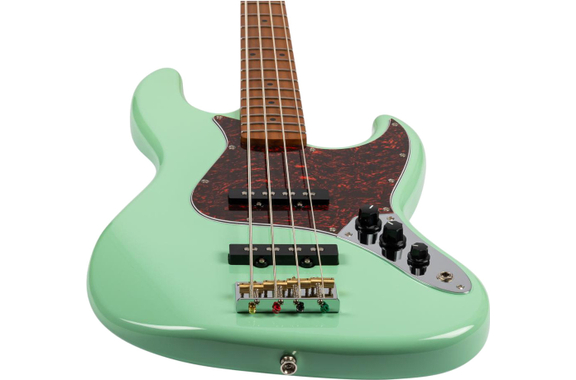 Jet Guitars JJB-300 Sea Foam Green Bass image 3