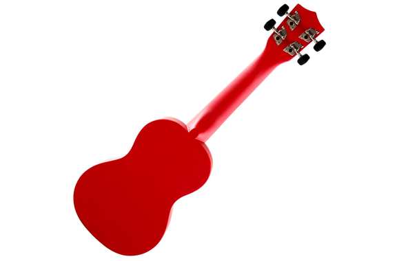 Classic Cantabile US-100 RD Sopran Ukulele Roja Set incl. Funda + Libro de Aprendizaje image 3