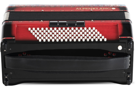 Alpenklang Pro Acordeón IV 96 CM Shadow Red image 3