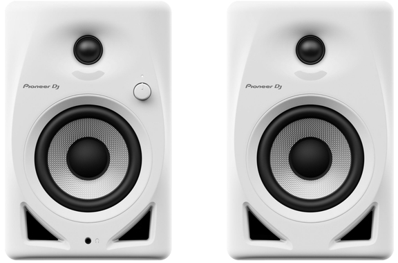 Pioneer DJ DM-40D Bianco Coppia Set image 3