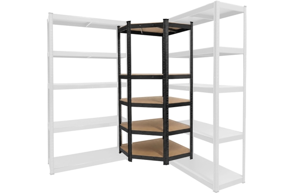 Stagecaptain HRC-175 BK Heavyrack Estantería Esquinera De Almacenamiento Negra image 3