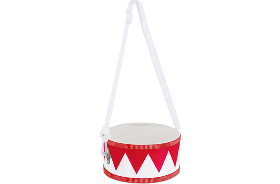 Classic Cantabile Kindertrommel 8" Weiß-Rot image 3