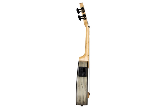 Cascha 2315E Sopran Ukulele Bamboo Graphit Bundle con Pastilla image 3
