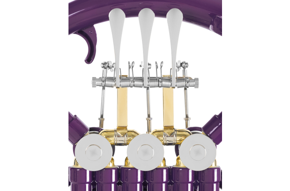 Classic Cantabile WH-30VT MardiBrass Cuerno Francés Bb De Plástico Lila image 3