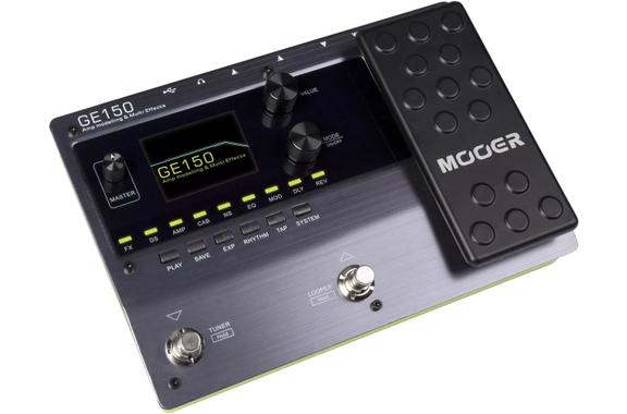 Mooer GE 150 Amp Modeling Multieffet & Set de Câbles image 3