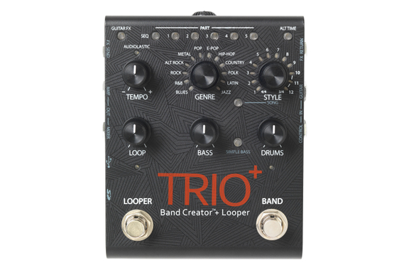 Digitech TRIO+ Band Creator Effekt Pedal Set image 3