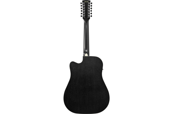 Ibanez AW8412CE-WK Weathered Black image 3