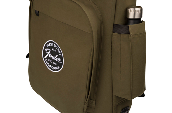 Fender Troubadour Electric Guitar Gig Bag Olive image 3