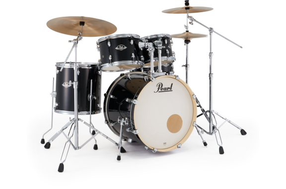 Pearl Export EXX705NBR/C31 Drumkit Jet Black image 3