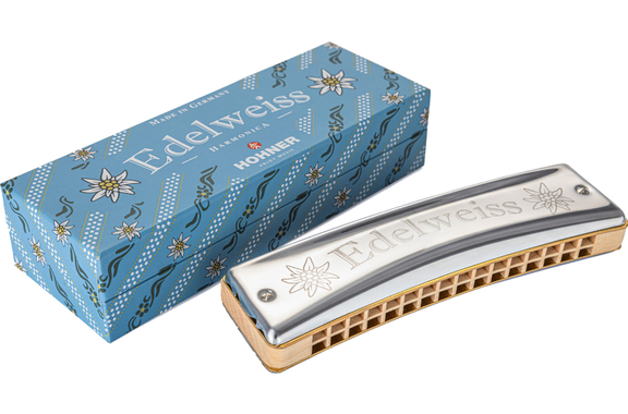 Hohner Edelweiss 32 C Mondharmonica image 3