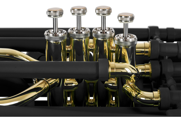 Classic Cantabile KT-30MS MardiBrass Kunststof Bb-Tuba Mat Zwart image 3