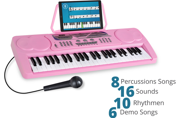 McGrey BK-4910PK Keyboard Rose Set avec École image 3