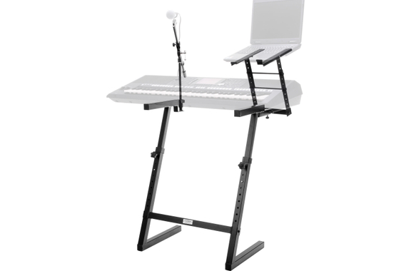 Classic Cantabile KWS-100 Support Clavier en Z avec Pied Micro et Support Laptop image 3