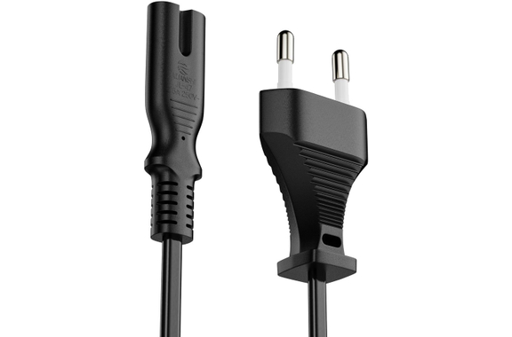 Sonero IEC C7 Netsnoer Eurostekker 1m zwart image 3