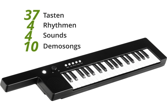 McGrey KT-3712 Kinderkeyboard Schwarz image 3