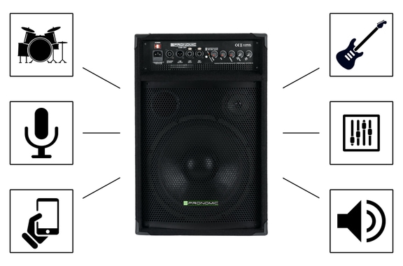 Pronomic KAM-12BT Aktiver Bühnenmonitor mit Bluetooth image 3