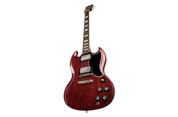 Gibson 1961 Les Paul SG Standard Reissue Stop Bar Cherry Red image 3
