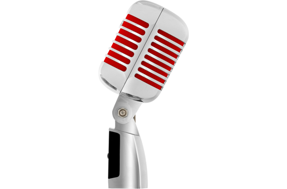 Pronomic DM-66R Elvis Dynamisches Mikrofon Silber/Rot  - Retoure (Zustand: sehr gut) image 3