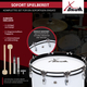 XDrum MBD-218 Marching Bass Drum 18" x 12"