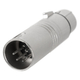 Adaptador Pronomic AD-XF3XM5 3 polos XLR hembra / 5 polos XLR macho