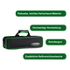 Classic Cantabile Lightweight Case for Flute Green