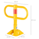 Stagecaptain PPS-47XL Parkplatzschloss 5x Set