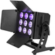 Eurolite LED CLS-9 QCL RGB/WW 9x7W Lot de 2