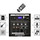 Pronomic E-215 MA 15" Actieve Speaker 500 Watt Stereo Set