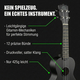 Classic Cantabile BeachBuddy Blackbird Ukulele Set inkl. Tuner und Schule