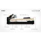 Kawai CA-901 W Digitalpiano wit mat Set