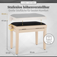 Classic Cantabile Banc De Piano LA Mat