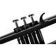 Classic Cantabile KTP-30BK MardiBrass Kunststoff Bb-Trompete Schwarz