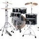 Tama IP52H6W-HBK Imperialstar Drumkit Hairline Black Set incl. Gigbags