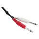 Pronomic Stage JM2JS-6 Cavo Audio 3,5mm Stereo Jack / 2x 6,3mm Mono Jack 6m nero