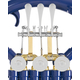 Classic Cantabile WH-30BL MardiBrass Cor d'harmonie en plastique Bb Bleu