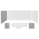 Pronomic DiviDesk-6060 GY Desk Partition