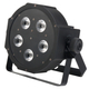 Showlite FLP-5x8W Flatline Panel LED Scheinwerfer RGBW 4x Set