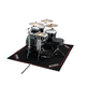 Tama TDR-TL Drum Rug Schwarz