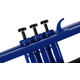 Classic Cantabile KTP-30BU MardiBrass Kunststoff Bb-Trompete Blau