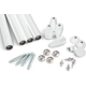 Solidsteel S3-4 HiFi Audio Rack White