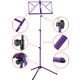 Atril Classic Cantabile 100 Medio Lila
