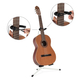 Classic Cantabile GS-30 WH Support Guitare (léger) Blanc Lot de 3