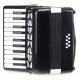 Classic Cantabile Secondo Acordeón Infantil 8 Bajos Set Negro