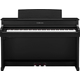 Yamaha CLP-845 B Digitalpiano Zwart Mat Set