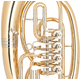Miraphone Bb-Tenorhorn 47WL4 Loimayr Messing/Goldmessing 4-ventilig