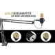Pronomic CM-100BG Radioshow Bundle incl. Popschutz zwart & microfoonarm