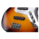 Rocktile Fatboy II SB Electric Bass Sunburst Set incl. Gigbag