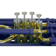 Classic Cantabile KT-30MB MardiBrass Kunststoff Bb-Tuba Matt-blau