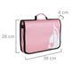 Classic Cantabile Notentasche rosa
